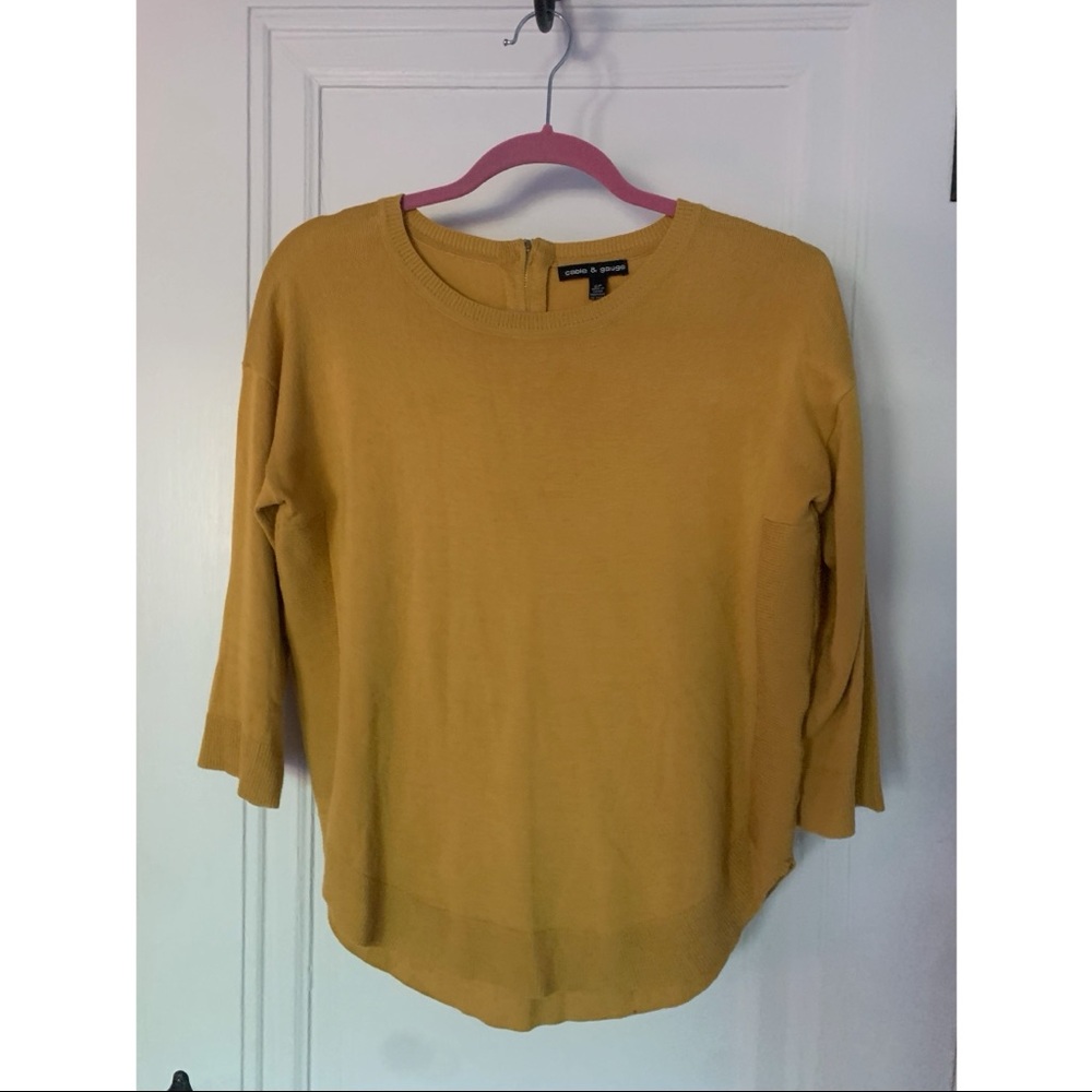 Mustard Yellow Sweater
